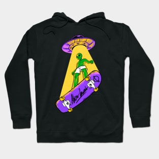 alien inskater Hoodie